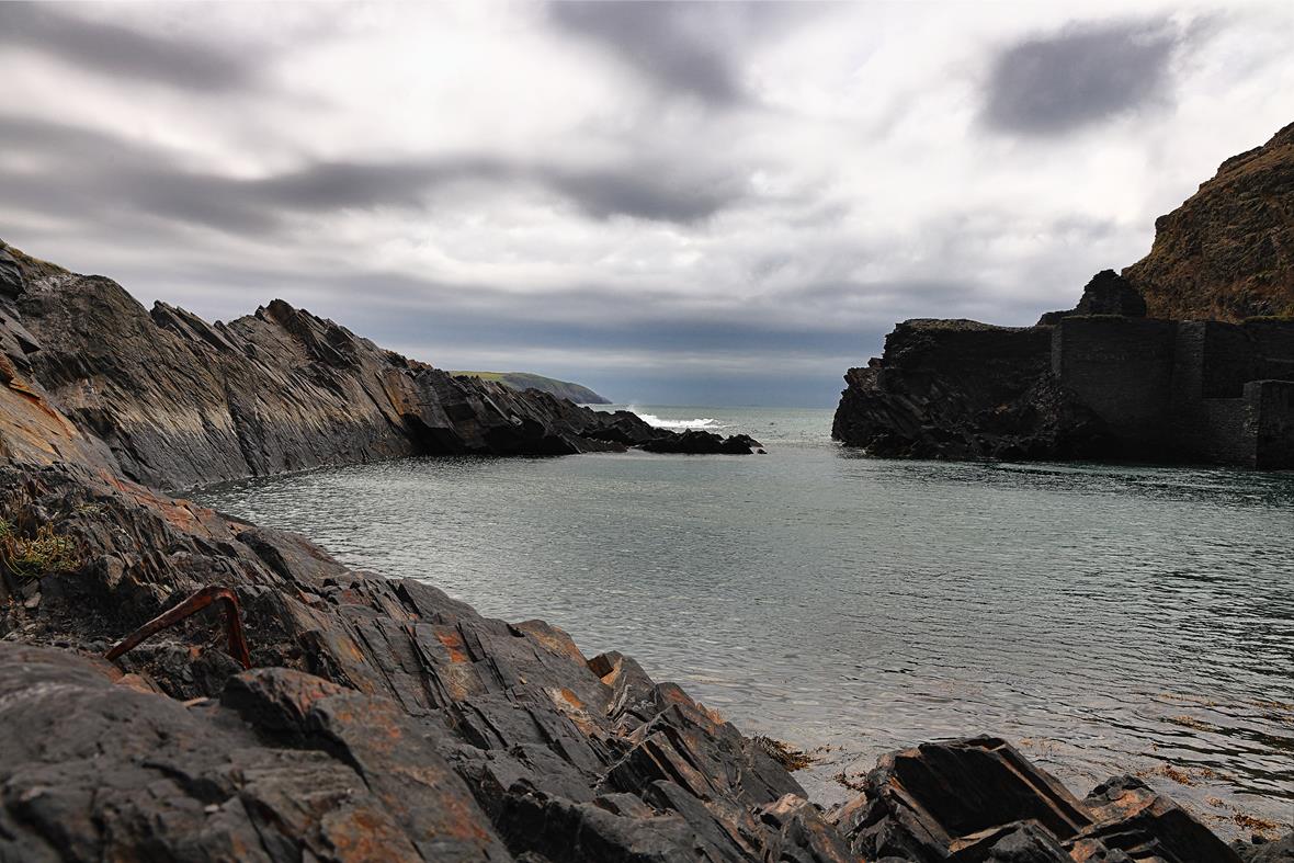 The Blue Lagoon - oude leisteengroeve, ideaal voor coasteering - The Blue Lagoon - old slate quarry, ideal for coasteering